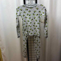 Burt's bees Gray Halloween Child Size 10 Boy's Pajamas