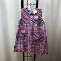 Beaufort Bonnet Co. Purple Plaid Child Size 6 Girl's Dress