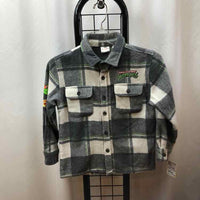 Nickelodeon Gray Paisley Child Size 6/7 Boy's Shirt