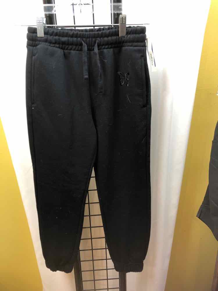 Thereabouts Black Solid Child Size 7/8 Girl's Sweatpants