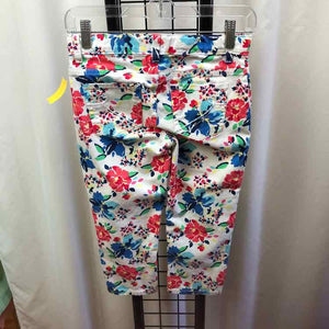 Children's Place White Floral Child Size 12 Girl's Pants