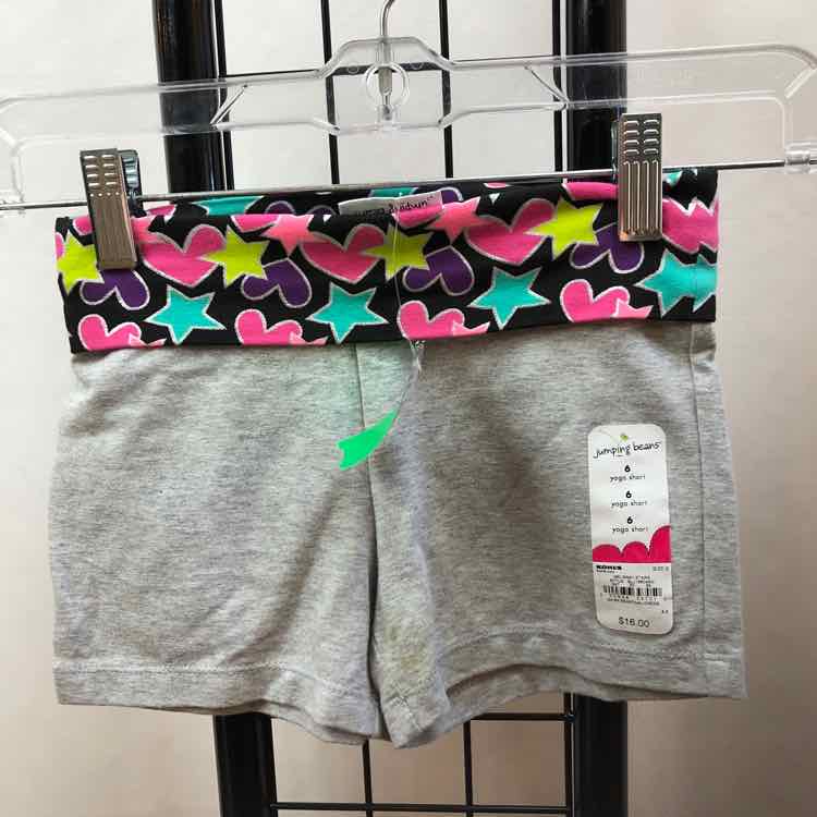 jumping beans Gray Heathered Child Size 6 Girl's Shorts