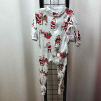 Pottery Barn Kids White Christmas Child Size 12-18 m Girl's Pajamas