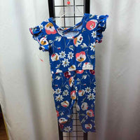 Tea Blue Floral Child Size 3 Girl's Outfit
