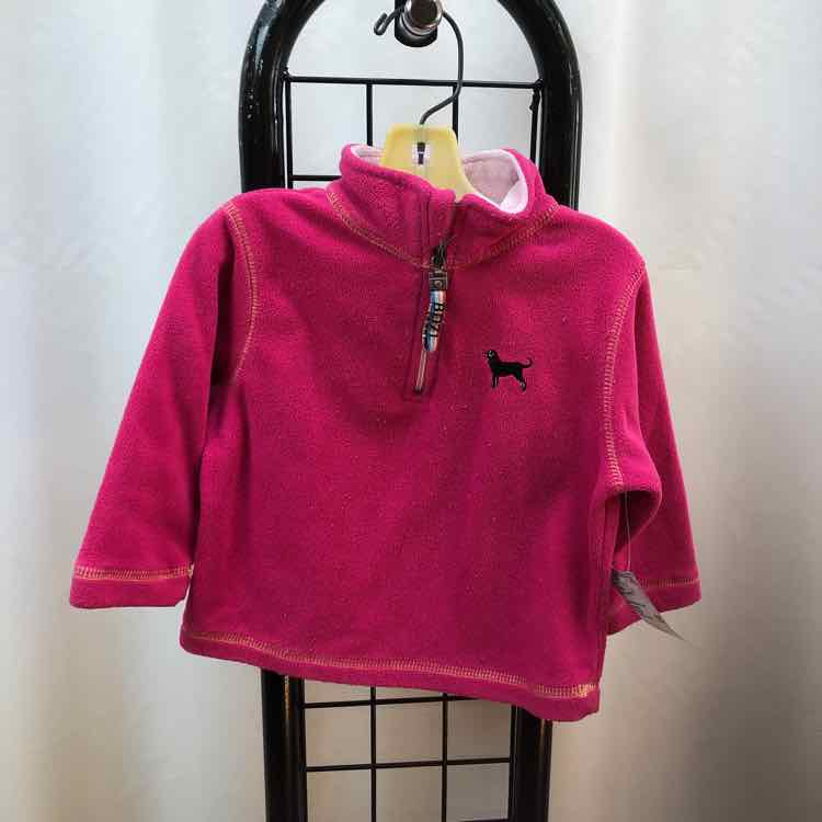 The Black Dog Pink Solid Child Size 12 m Girl's Sweatshirt