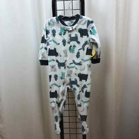 Carter's White Patterned Child Size 24 m Boy's Pajamas