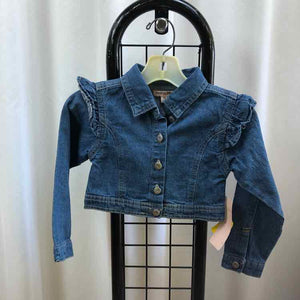 Nannette Denim Solid Child Size 3 Girl's Jacket/Blazer