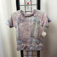 The Teacam Collection Purple Patterned Child Size 3 Girl's Shirt
