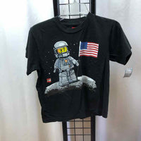 Lego Black Graphic Child Size 10 Boy's Shirt