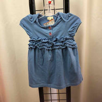 Matilda Jane Blue Solid Child Size 6-12 m Girl's Shirt