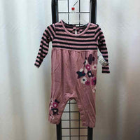 Tea Pink Stripe Child Size 3-6 Months Girl's Outfit