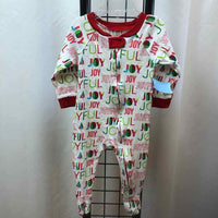 Wonder Shop White Christmas Child Size 6-9 m Girl's Pajamas