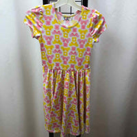 Dot Dot Smile Yellow Floral Child Size 5/6 Girl's Dress