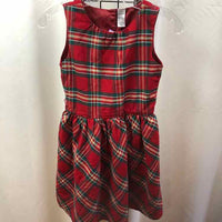 Carter's Red Plaid Child Size 12 Girl's Dress