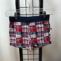 Faded Glory Red Madras Child Size 6/6X Girl's Shorts