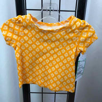 Carter's Orange Patterned Child Size Newborn Girl's Shirt