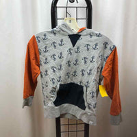 rockin baby Gray Patterned Child Size 6/7 Boy's Sweatshirt