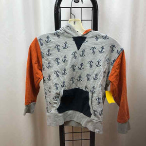 rockin baby Gray Patterned Child Size 6/7 Boy's Sweatshirt