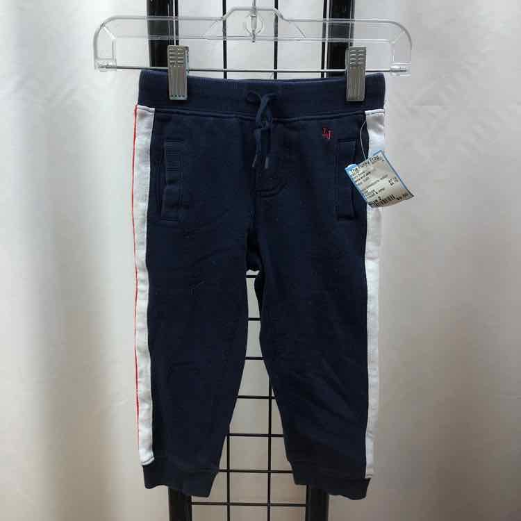 Janie and Jack Navy Solid Child Size 2 Boy's Sweatpants