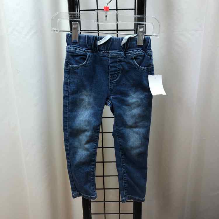 Little Bipsy Denim Solid Child Size 2/3 Boy's Jeans