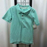 Carter's Mint Green Solid Child Size 5 Boy's Shirt