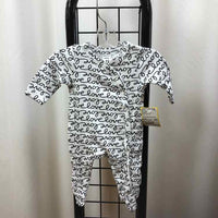 Nordstrom White Patterned Child Size Premie Girl's Pajamas