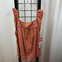 Cat & Jack Brown Dotted Child Size 4/5 Girl's Shirt
