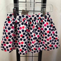 Gymboree White Dotted Child Size 4 Girl's Skirt