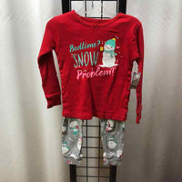 Carter's Red Graphic Child Size 4 Girl's Pajamas