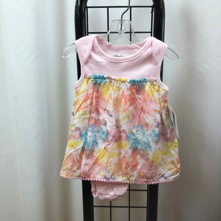 Sterling Baby Pink Text Child Size 12 m Girl's Dress