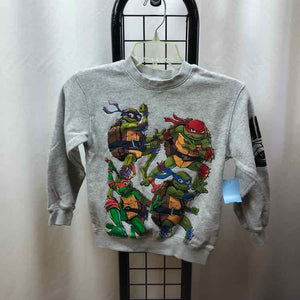 H & M Gray Character Child Size 6/7 Boy's Sweatshirt