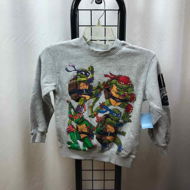 H & M Gray Character Child Size 6/7 Boy's Sweatshirt