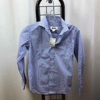 joseph abboud Purple Plaid Child Size 8 Boy's Shirt