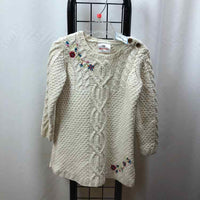 Hanna Andersson White Embroidered Child Size 2/3 Girl's Dress
