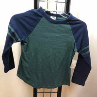 Hanna Andersson Green Solid Child Size 6/7 Boy's Shirt
