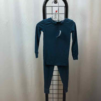 Little sleepies Teal Solid Child Size 2 Boy's Pajamas