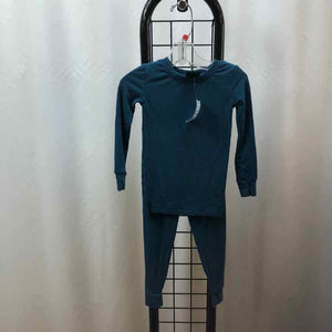Little sleepies Teal Solid Child Size 2 Boy's Pajamas