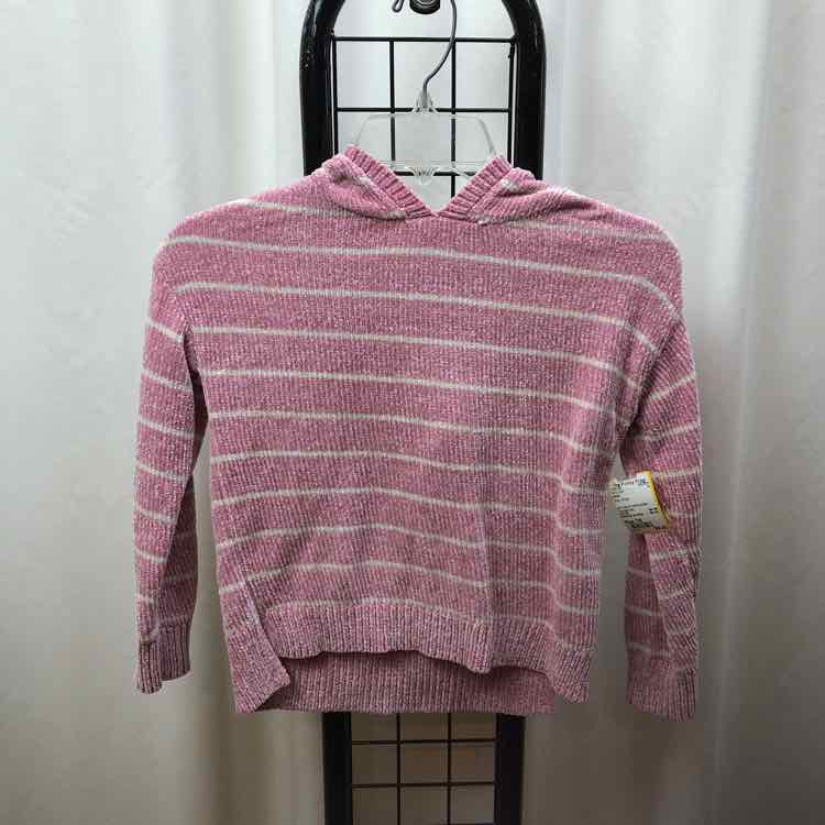 DKNY Pink Stripe Child Size 7/8 Girl's Shirt