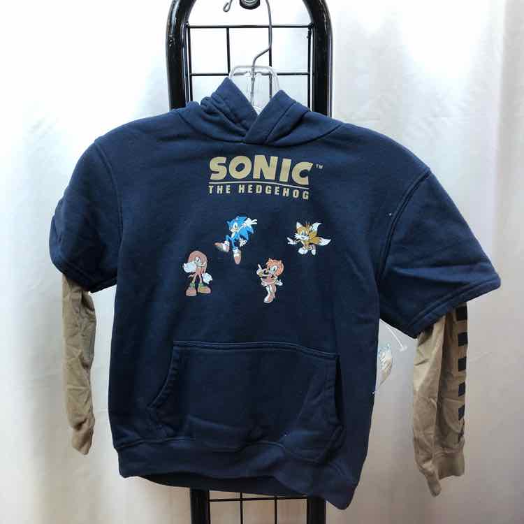 Sonic Blue Character Child Size 6/7 Boy's Sweatshirt