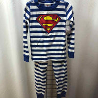 Hanna Andersson Blue Stripe Child Size 5 Boy's Pajamas