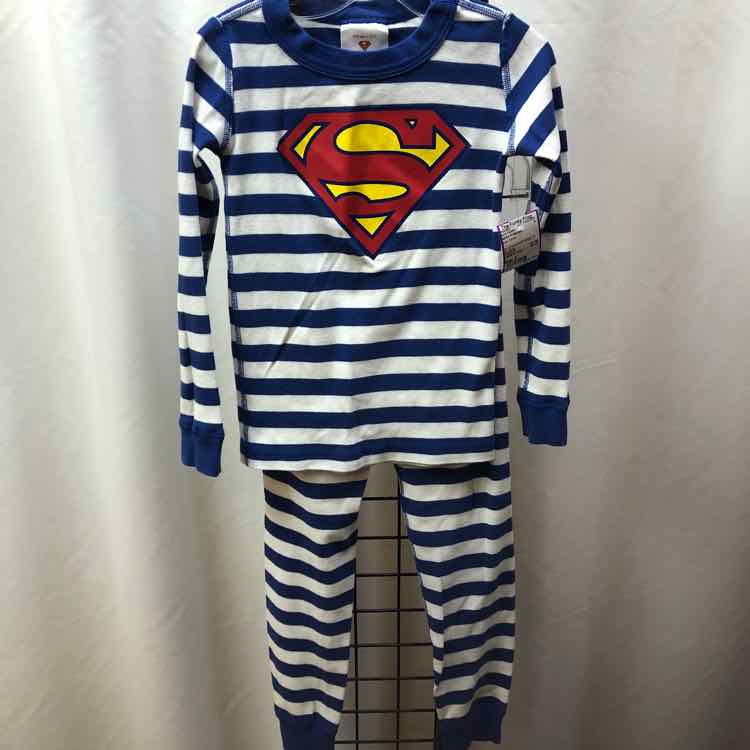 Hanna Andersson Blue Stripe Child Size 5 Boy's Pajamas