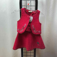 Dpam Pink Embroidered Child Size 3 Girl's Outfit