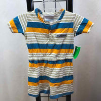 Columbia Tan Stripe Child Size 12-18 m Boy's Romper