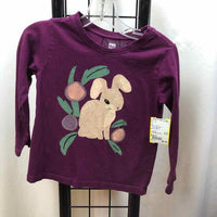 Tea Purple Graphic Child Size 2 Girl's Shirt
