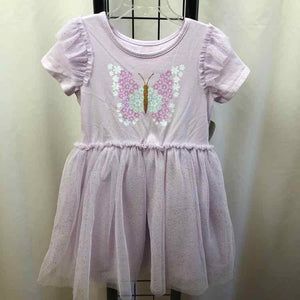 Cat & Jack Lavender Graphic Child Size 5 Girl's Dress