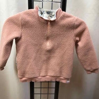 Sweet Honey Pink Solid Child Size 6 Girl's Sweatshirt