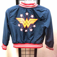 Wonder Woman Navy Logo Child Size 2 Girl's Jacket/Blazer
