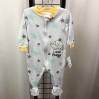 Koala Baby White Stars Child Size 3-6 Months Boy's Pajamas