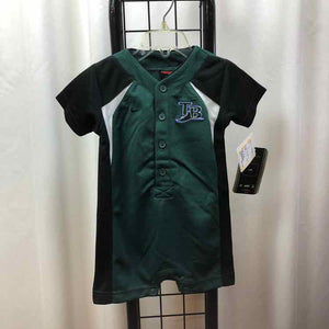 Nike Green Logo Child Size 18 m Boy's Romper