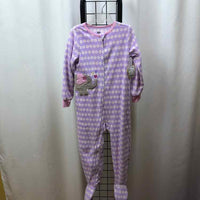 kids headquarters Purple Floral Child Size 5 Girl's Pajamas